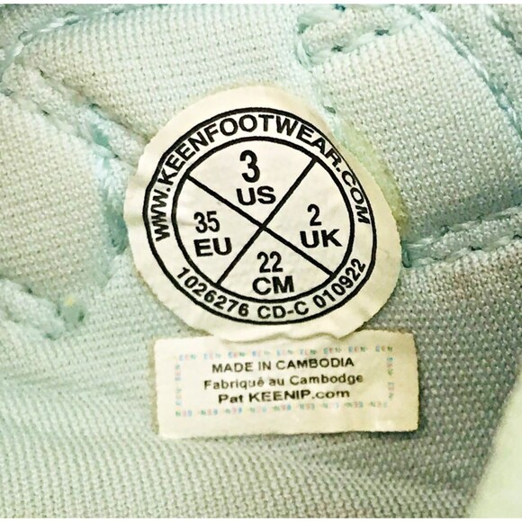 Keen Newport H2 Aqua Pink Camo Hiking Shoes Big Kids 3 Sports Sandals 1026276 - Picture 9 of 12